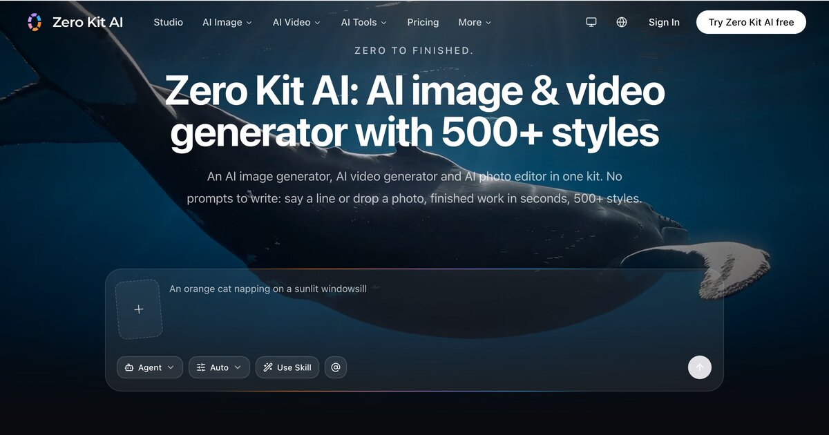 Zero Kit AI screenshot