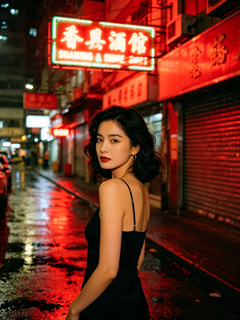 Retro rojo · Hong Kong