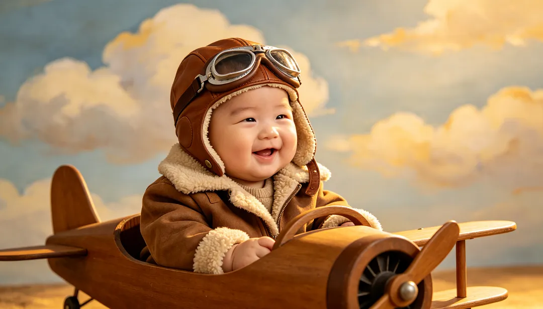 Mini piloto: ejemplo de Fotos de bebé creado con IA