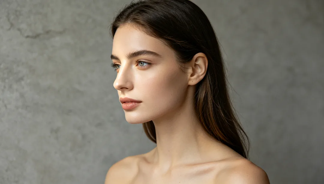 Afinar la nariz: ejemplo de Retoque de belleza creado con IA