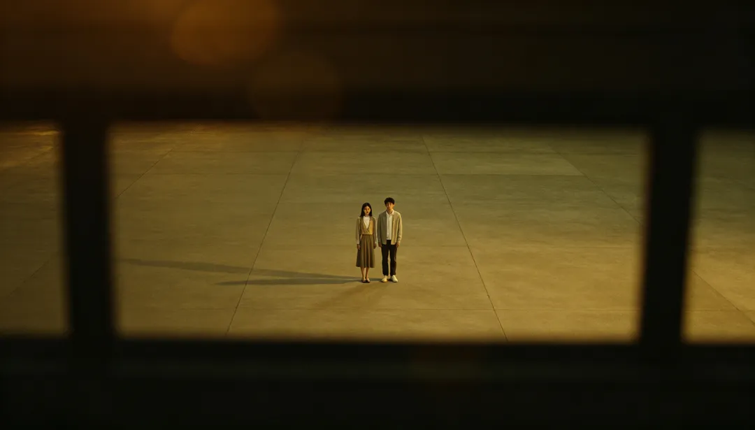 Panorámico de cine: ejemplo de Fotos de pareja creado con IA