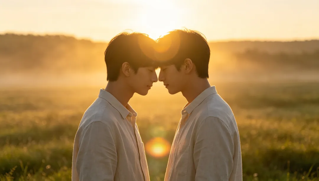 Luz de ensueño: ejemplo de Fotos de pareja creado con IA