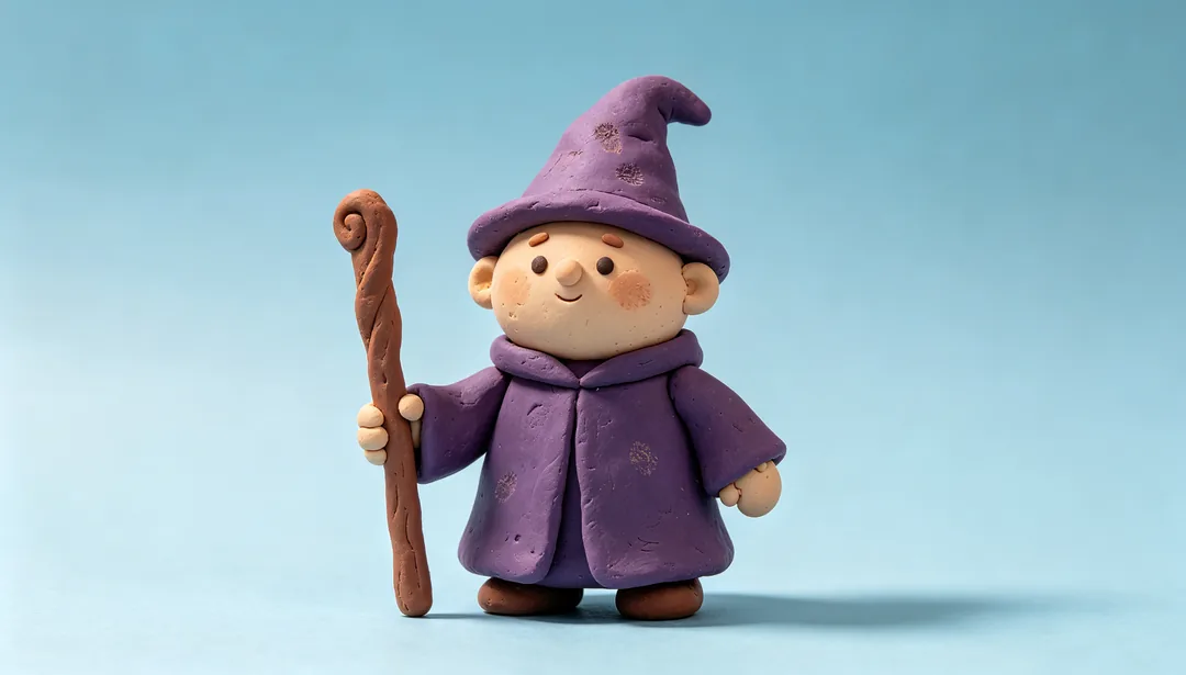 Plastilina animada: ejemplo de Recursos de juego creado con IA