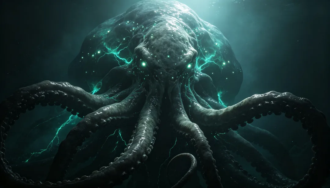 Horror cósmico de Cthulhu: ejemplo de Recursos de juego creado con IA