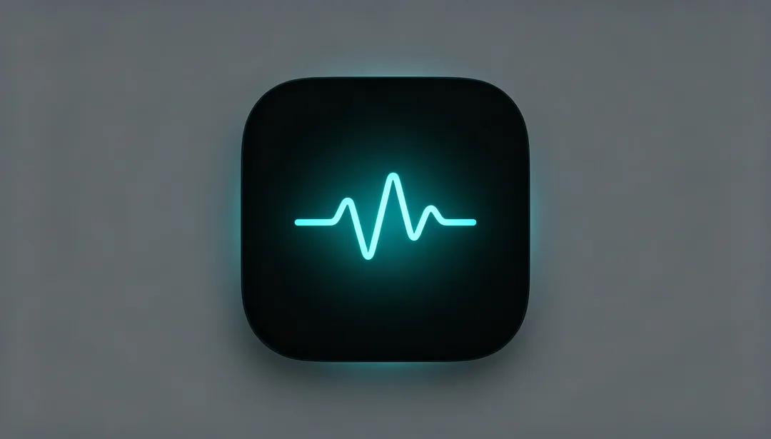 Modo oscuro iOS: ejemplo de Iconos creado con IA