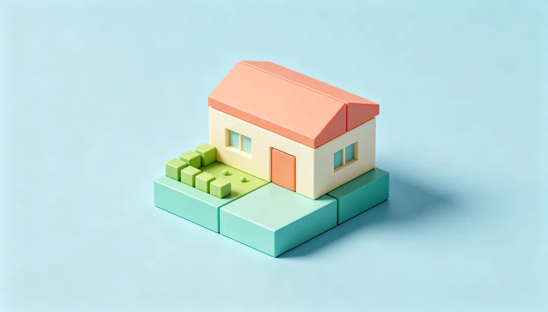 3D isométrico: ejemplo de Iconos creado con IA
