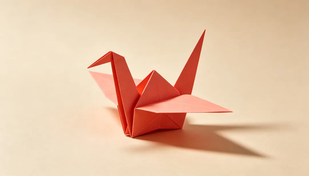 Pliegue de origami: ejemplo de Iconos creado con IA