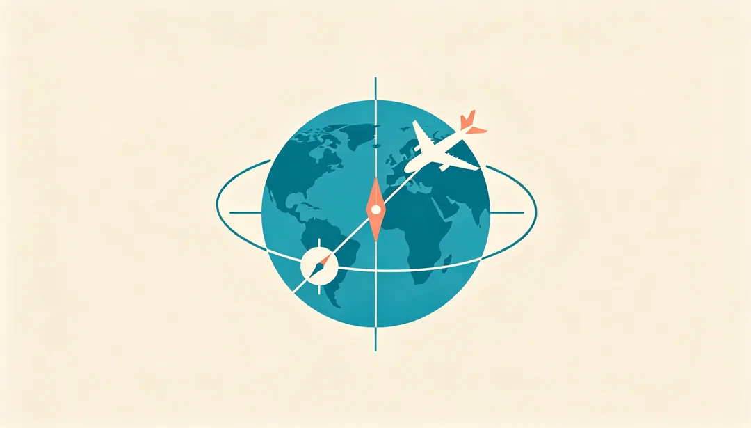 Viajes y mapas: ejemplo de Iconos creado con IA