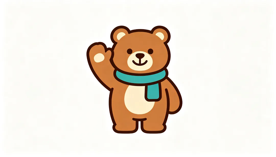 Mascota a mano alzada: ejemplo de Logo creado con IA