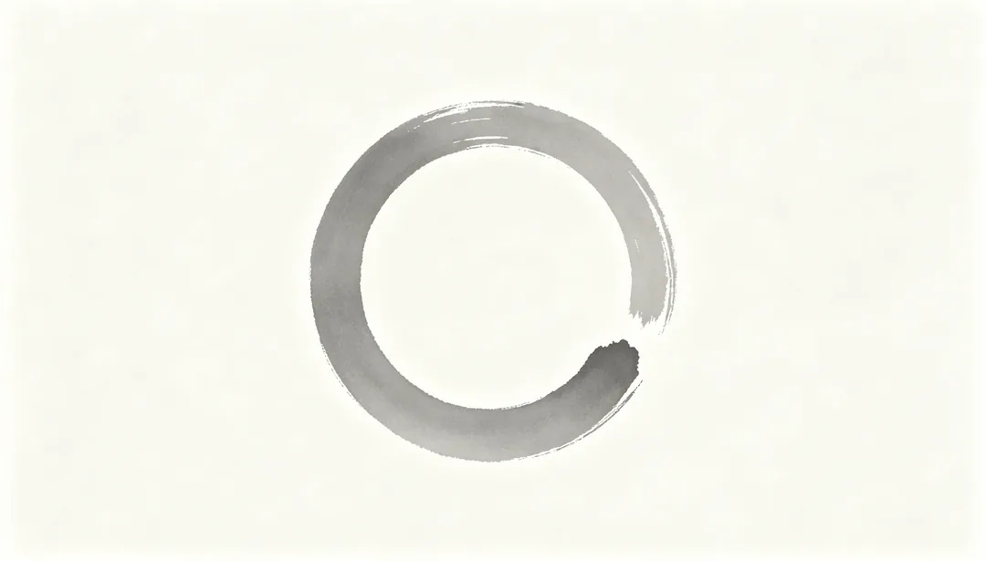 Kanso japonés: ejemplo de Logo creado con IA