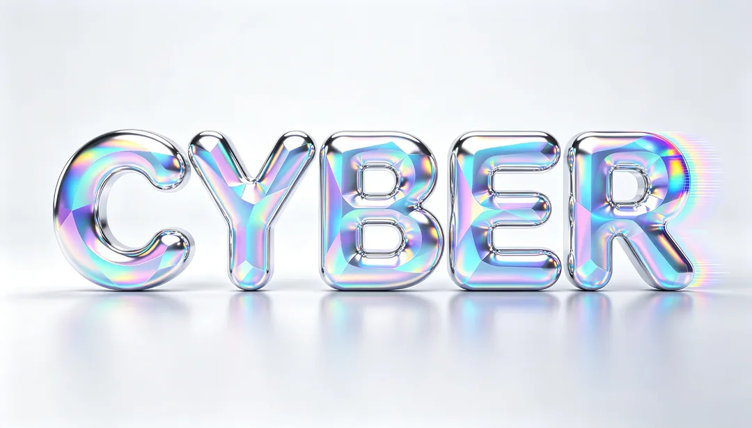 Y2K cyber: ejemplo de Logo creado con IA