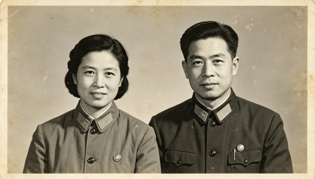 Años 60: ejemplo de Restaurar foto creado con IA