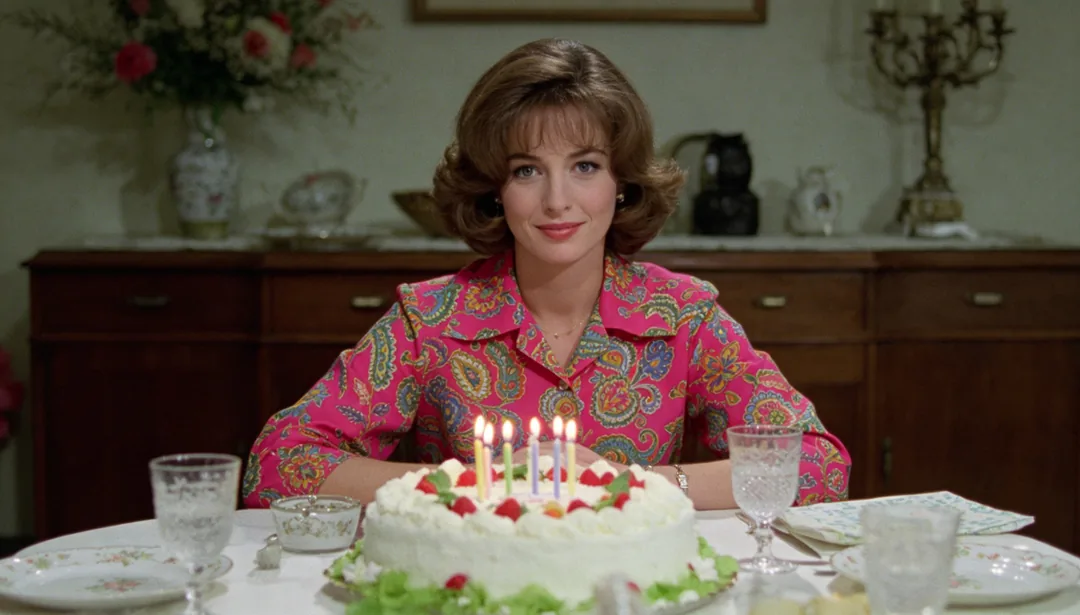 Corrección de película en color de los 80: ejemplo de Restaurar foto creado con IA