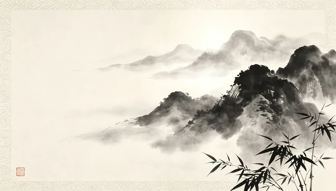 Tinta china: ejemplo de Póster de e-commerce creado con IA