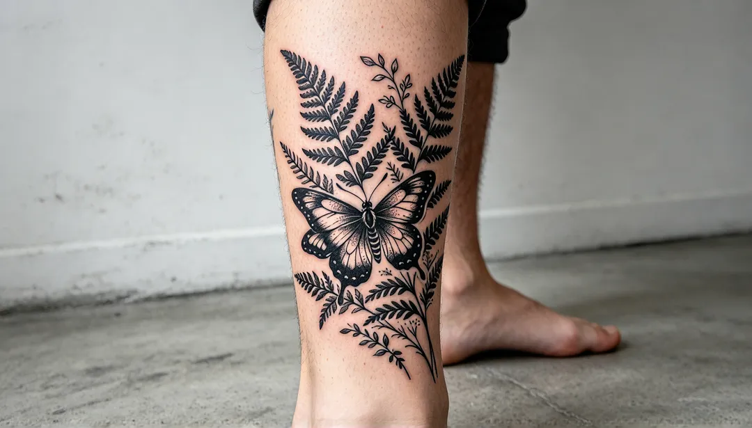 Blackwork — AI Tattoo example