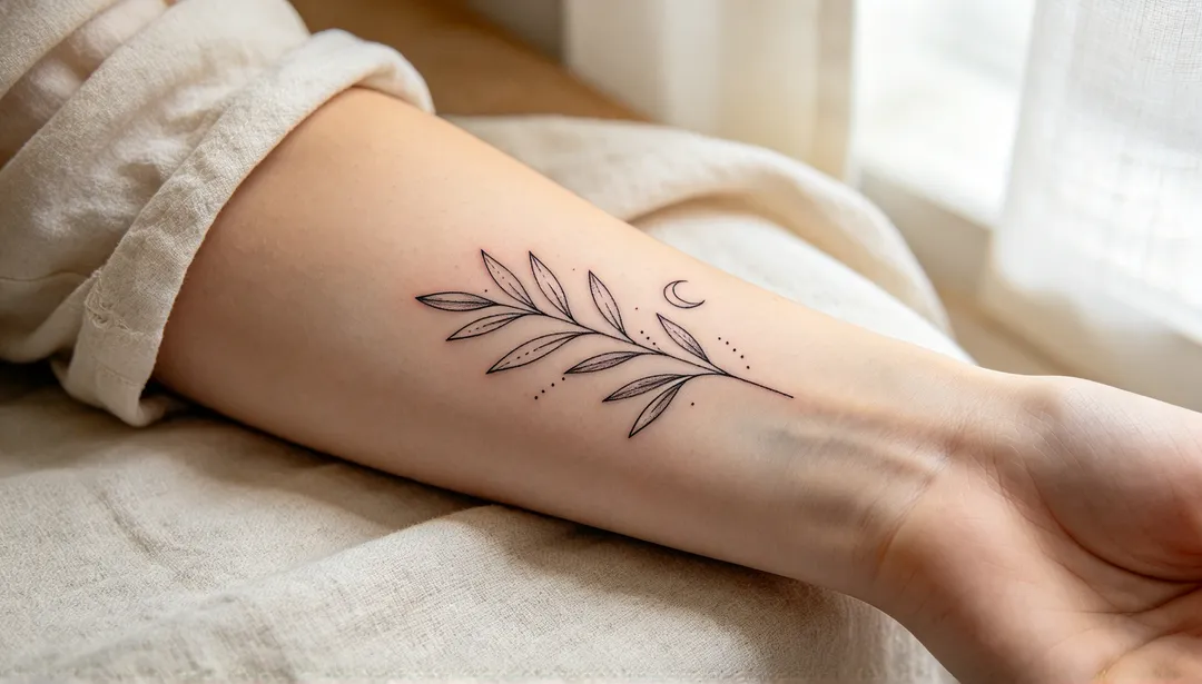 Fine Line — AI Tattoo example