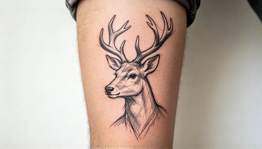 Sketch — AI Tattoo example