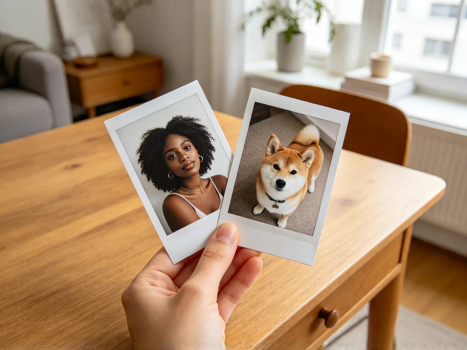 Prompts for combining two images with AI