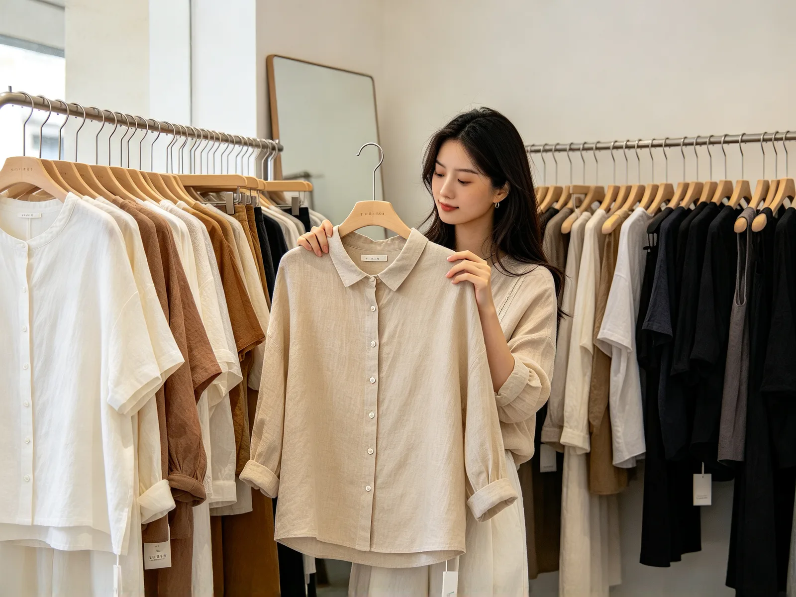 Outfit image or text: two ways to choose