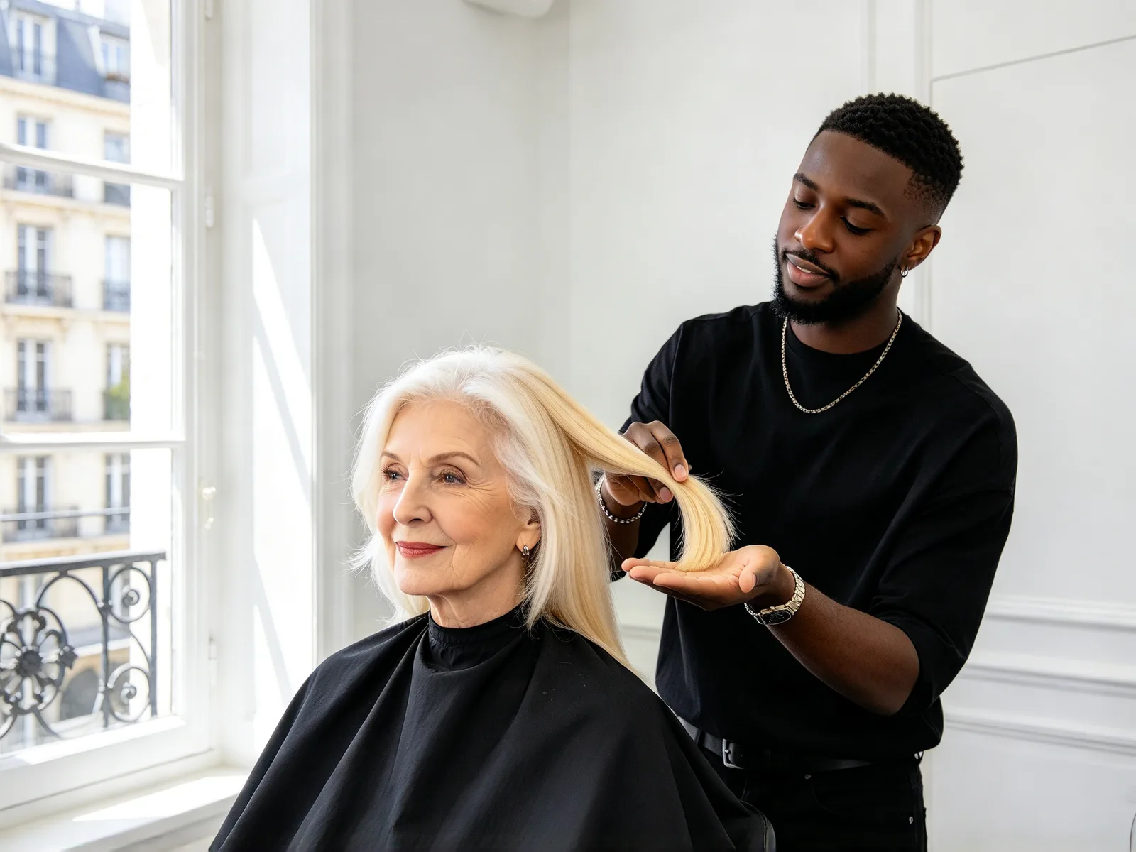 Tips for a realistic hair color change