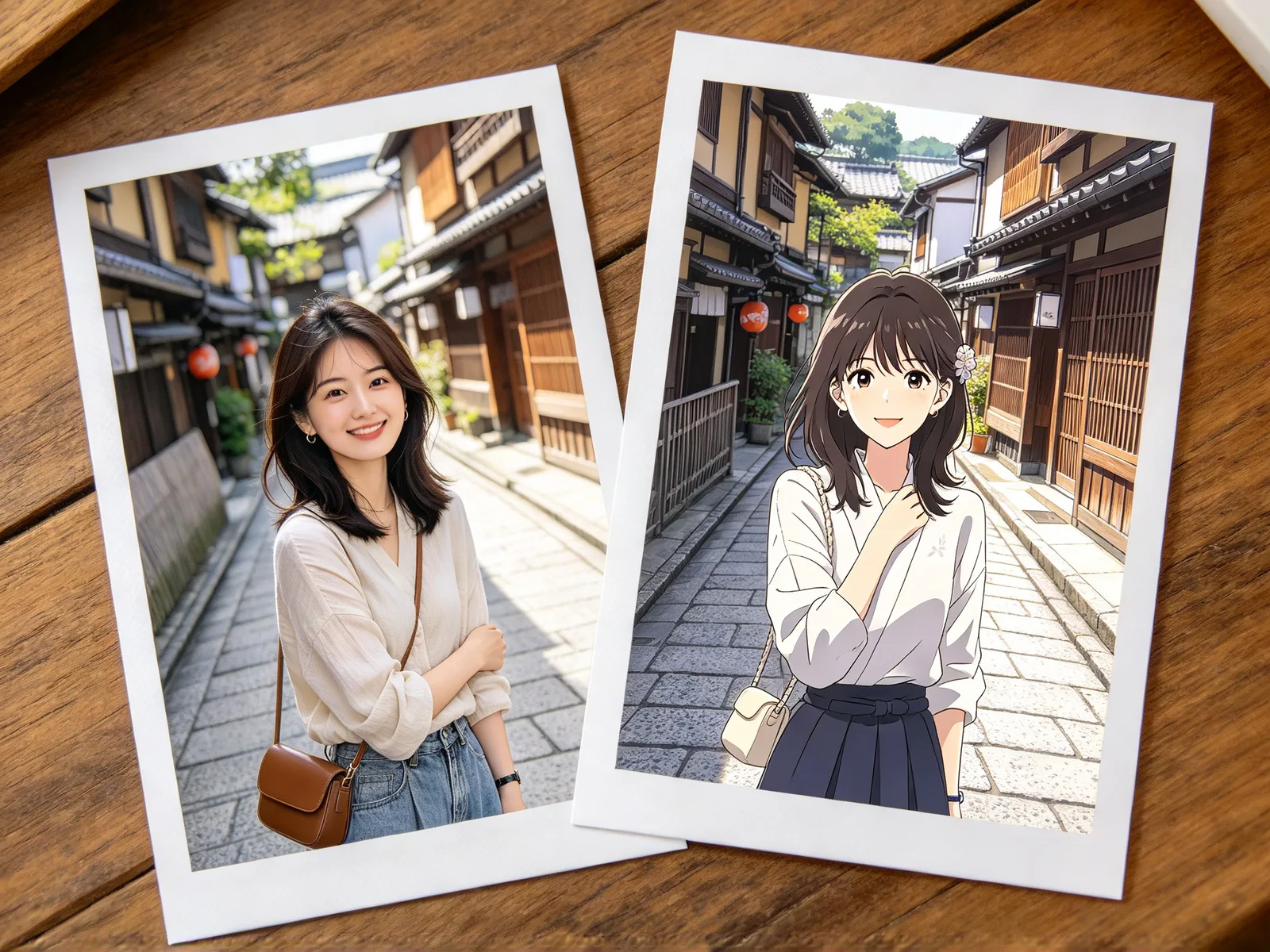 Turn a photo into an anime character: what changes